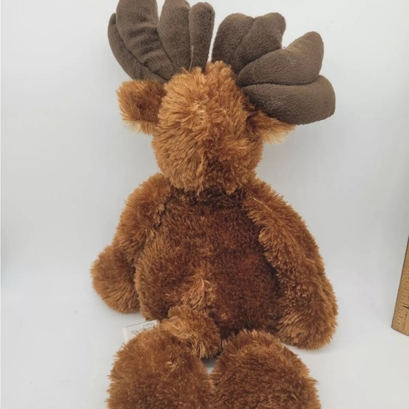 Unipak Designs Brown Moose Stuffed Animal Plush VGUC cute gift - Picture 4 of 4